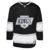 Los Angeles Kings Youth Home Premier Jersey - Black - Side View