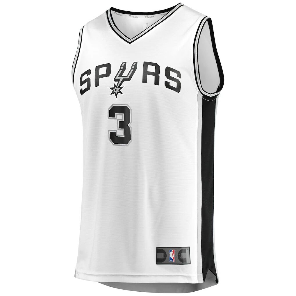 Keldon Johnson San Antonio Spurs Fashion7 Fast Break Association Jersey