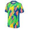 Brazil Women's National Team Nike 2025 Academy Pro Pre-Match Performance Top - Blue - Side View