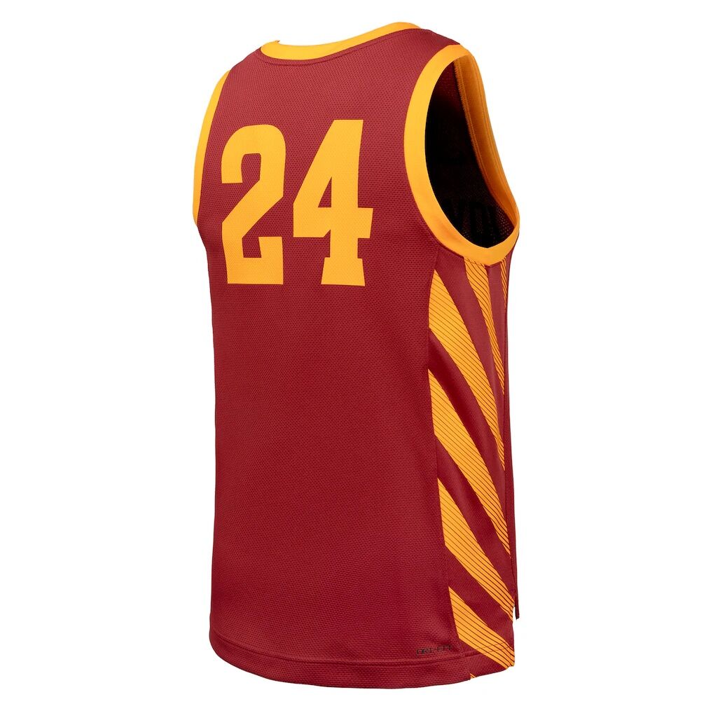 Iowa State Cyclones Nike  Replica Basketball Jersey - Cardinal