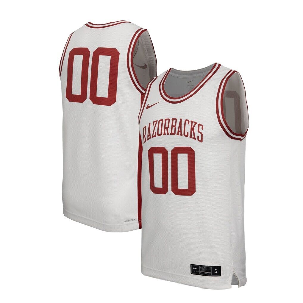 #1 Arkansas Razorbacks Nike  Replica Basketball Jersey