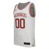 #1 Arkansas Razorbacks Nike Replica Basketball Jersey - White - Side View