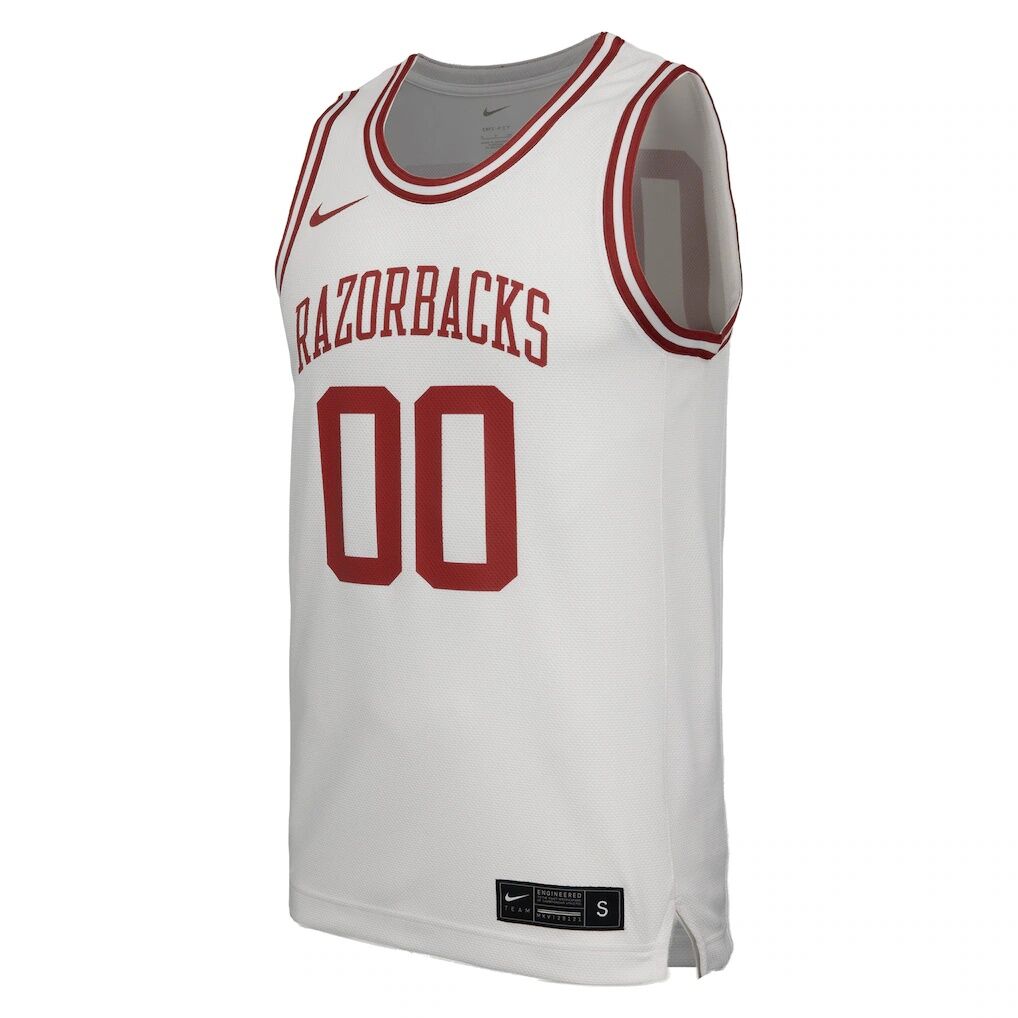 #1 Arkansas Razorbacks Nike  Replica Basketball Jersey