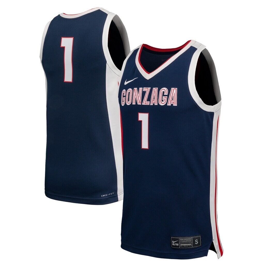 Gonzaga Bulldogs Nike  Replica Basketball Jersey