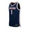 Gonzaga Bulldogs Nike Replica Basketball Jersey - Navy - Side View