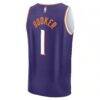 Devin Booker Phoenix Suns Fashion7 Big & Tall Fast Break Jersey - Purple - Detail View