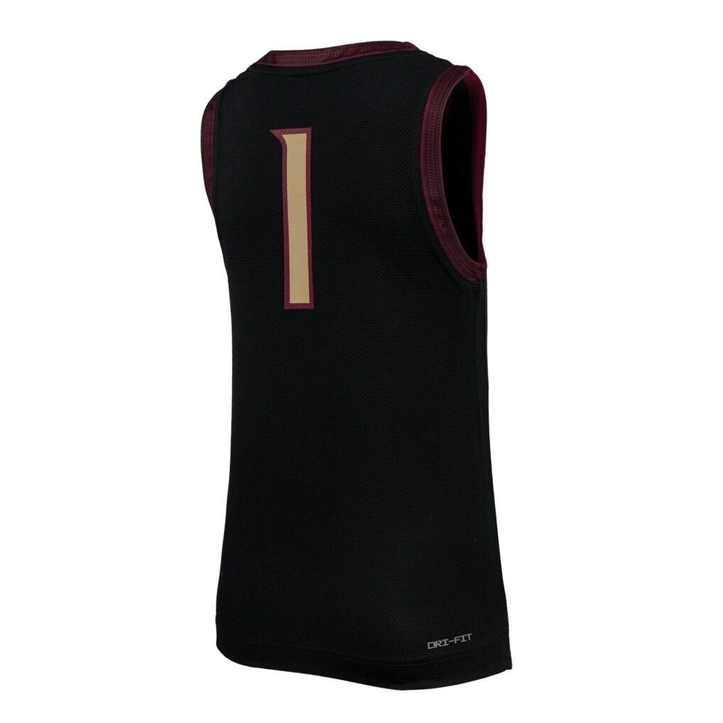 #1 Florida State Seminoles Nike Youth Replica Basketball Jersey