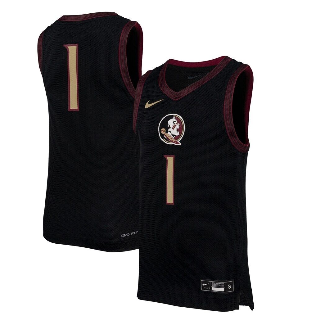 #1 Florida State Seminoles Nike Youth Replica Basketball Jersey
