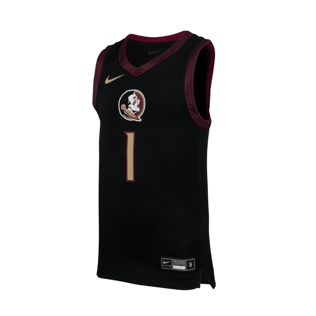 #1 Florida State Seminoles Nike Youth Replica Basketball Jersey