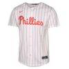 Philadelphia Phillies Nike Youth Home Game Jersey - White - Side View
