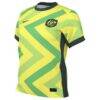 Australia National Team Nike Women's 2025/26 Home Replica Jersey - Yellow - Side View