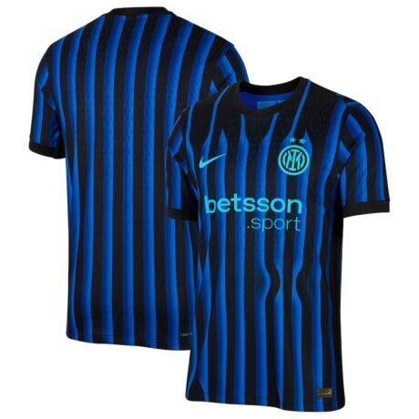 Inter Milan Nike 2025/26 Home Authentic Jersey - Blue - Side View