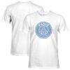 Paris Saint-Germain 1863FC Mono Badge T-Shirt - White - Front View