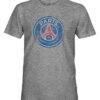 Paris Saint-Germain 1863FC Color Badge Vintage Tri-Blend T-Shirt - Heather Gray - Side View