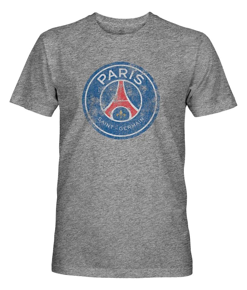 Paris Saint-Germain 1863FC Color Badge Vintage Tri-Blend T-Shirt - Heather Gray