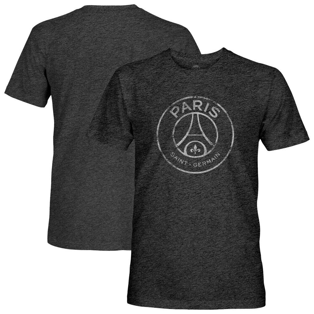 Paris Saint-Germain 1863FC Mono Badge Vintage Tri-Blend T-Shirt
