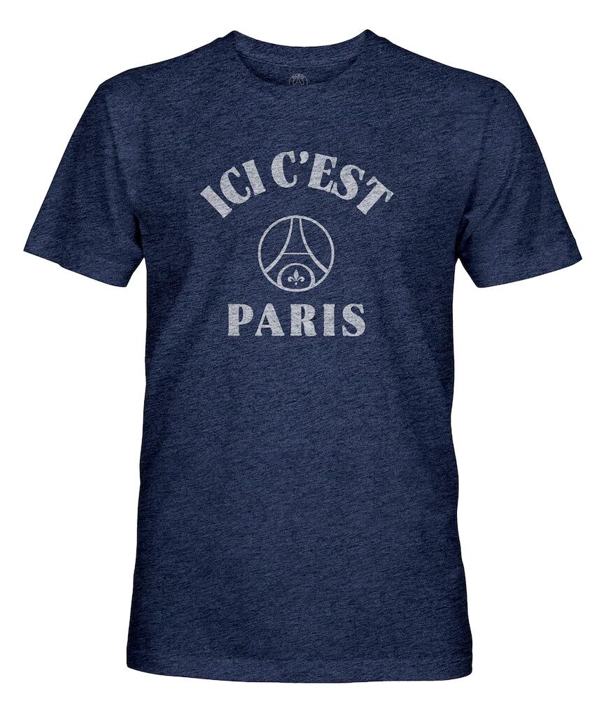 Paris Saint-Germain 1863FC Team Arch Vintage Tri-Blend T-Shirt