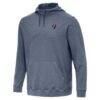 Men's North Carolina Courage Antigua Cloud Pullover Hoodie - - Front View
