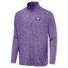 Orlando Pride Antigua Hunk Quarter-Zip Pullover Top  - - Front View