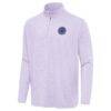 Racing Louisville FC Antigua Hunk Quarter-Zip Pullover Top  - - Front View
