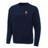 Utah Royals Antigua Victory Crew Neck Pullover Sweatshirt - - Front View