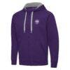 Orlando Pride Antigua Victory Full-Zip Hoodie - Purple - Front View