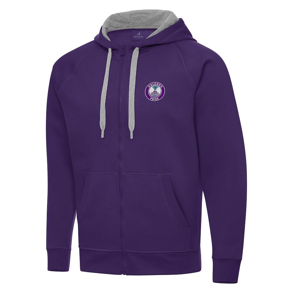 Orlando Pride Antigua Victory Full-Zip Hoodie
