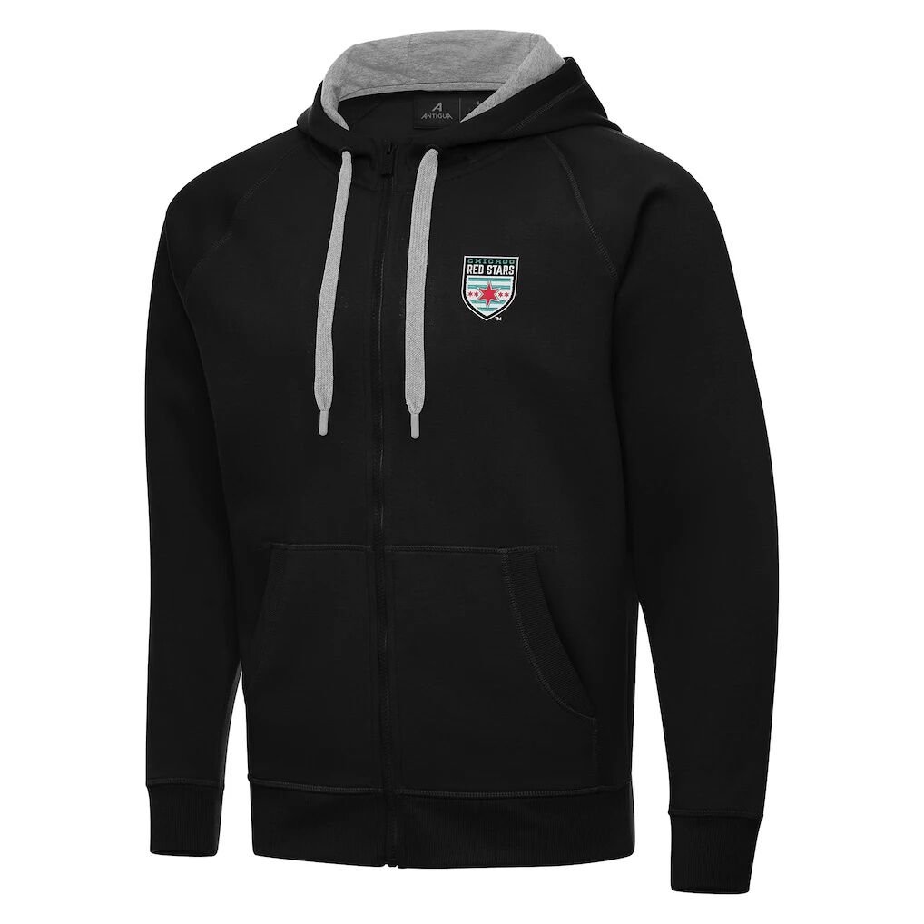 Chicago Red Stars Antigua Victory Full-Zip Hoodie