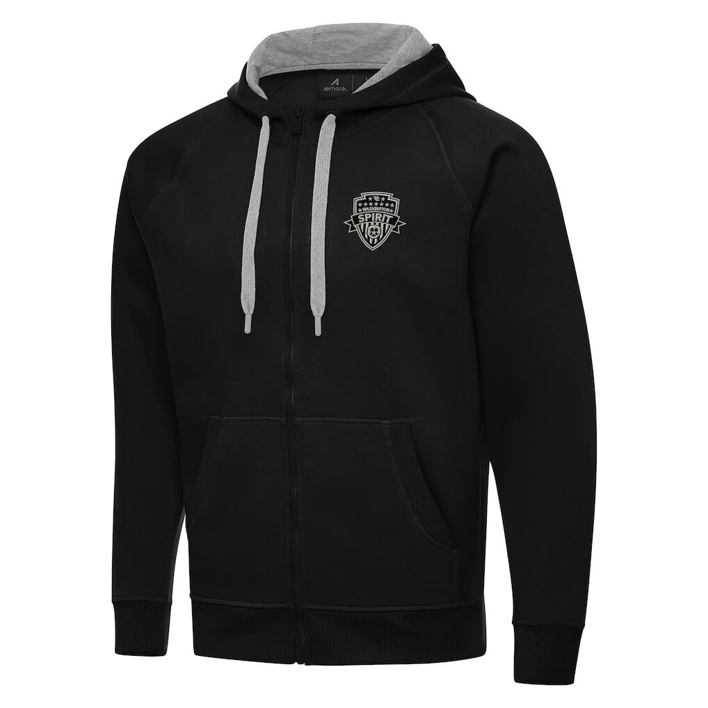 Washington Spirit Antigua Victory Full-Zip Hoodie