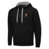 Angel City FC Antigua Victory Full-Zip Hoodie - Black - Front View