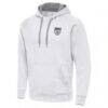 Chicago Red Stars Antigua Victory Pullover Hoodie - White - Front View