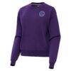 Racing Louisville FC Antigua Women's Victory Pullover Sweatshirt - Purple - Front View