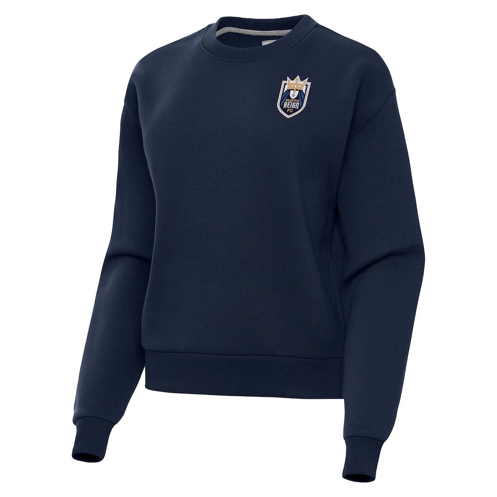 Seattle Reign FC Antigua Women's Victory Pullover Sweatshirt