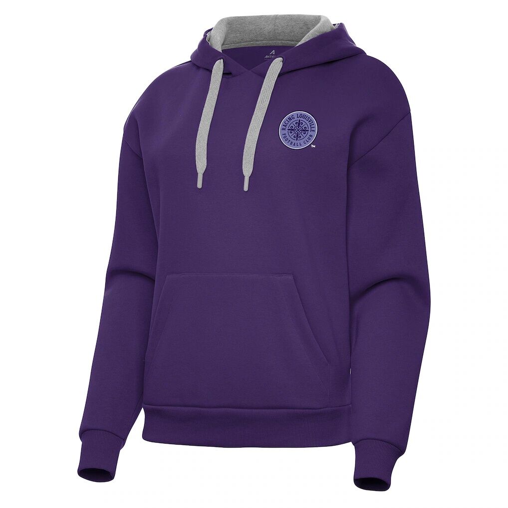 Racing Louisville FC Antigua Women's Victory Pullover Hoodie