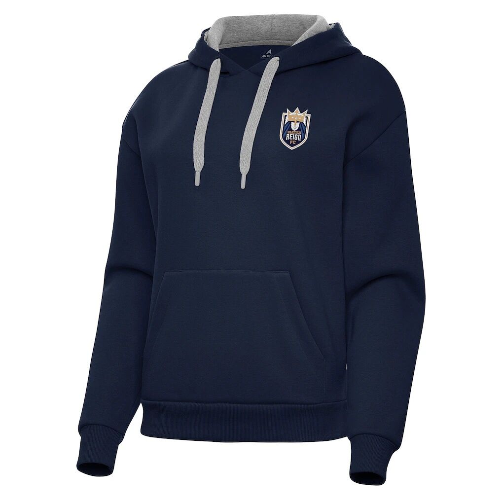 Seattle Reign FC Antigua Women's Victory Pullover Hoodie