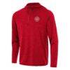 Portland Thorns FC Antigua Tidy Quarter-Zip Hoodie - - Front View