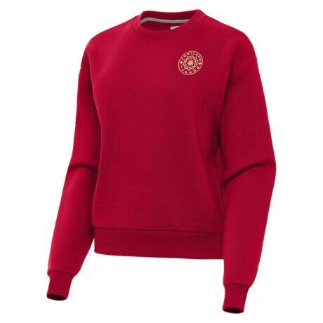 Portland Thorns FC Antigua Women's Victory Pullover Sweatshirt - - Front View