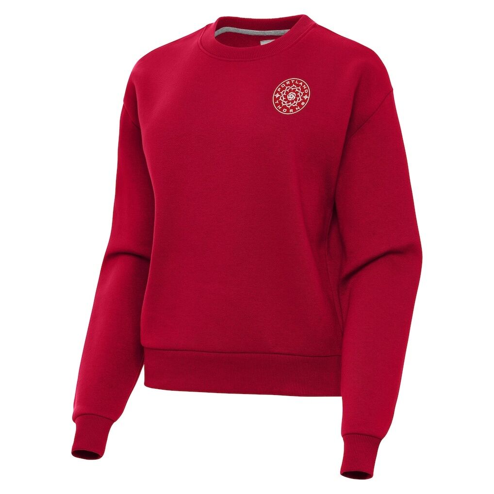 Portland Thorns FC Antigua Women's Victory Pullover Sweatshirt - City Red
