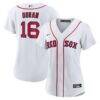 Jarren Duran Boston Red Sox Nike Women's Replica Player Jersey - White - Front View