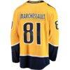 Jonathan Marchessault Nashville Predators Fashion7 Breakaway Jersey - Gold - Front View