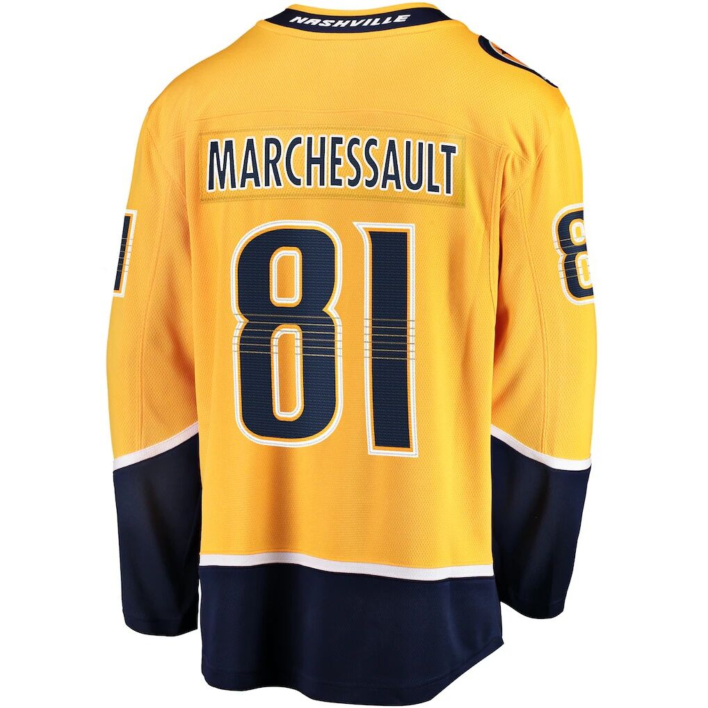 Jonathan Marchessault Nashville Predators Fashion7 Breakaway Jersey