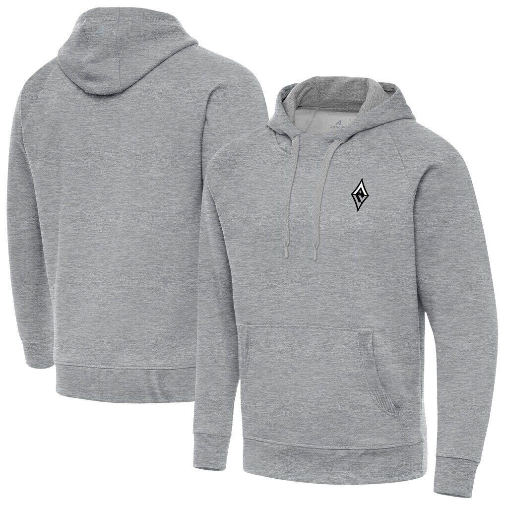 Las Vegas Aces Antigua Victory Pullover Hoodie - Heather Gray