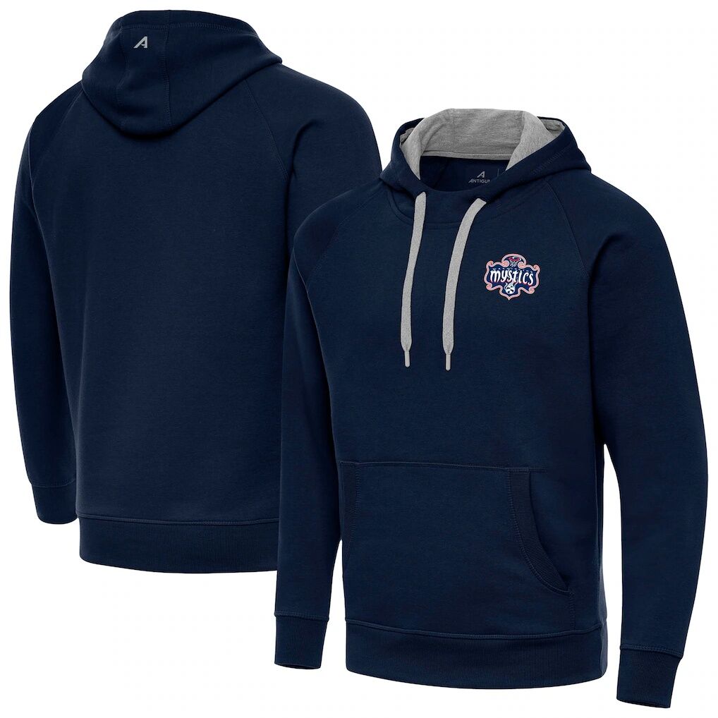Washington Mystics Antigua Victory Pullover Hoodie