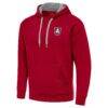 Atlanta Dream Antigua Victory Pullover Hoodie - Red - Side View