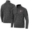 Atlanta Dream Antigua Fortune Quarter-Zip Pullover Jacket - - Front View