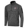 Atlanta Dream Antigua Fortune Quarter-Zip Pullover Jacket - - Side View