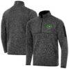 Seattle Storm Antigua Fortune Quarter-Zip Pullover Jacket - - Front View