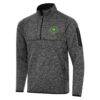 Seattle Storm Antigua Fortune Quarter-Zip Pullover Jacket - - Side View