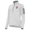 Atlanta Dream Antigua Women's Fortune Half-Zip Pullover Jacket - - Side View