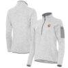Connecticut Sun Antigua Women's Fortune Half-Zip Pullover Jacket - - Front View